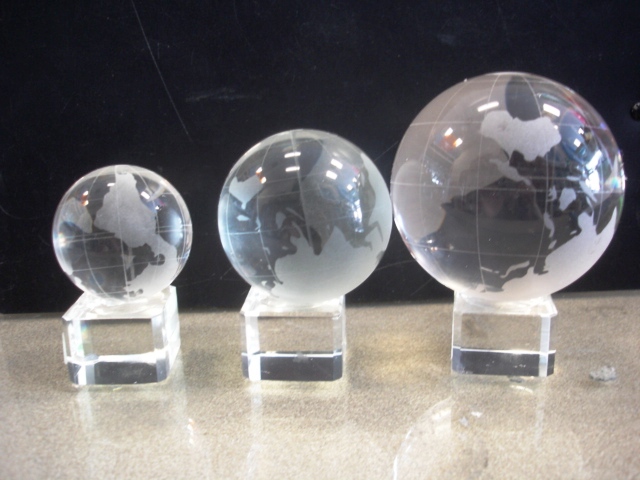 crystal globe